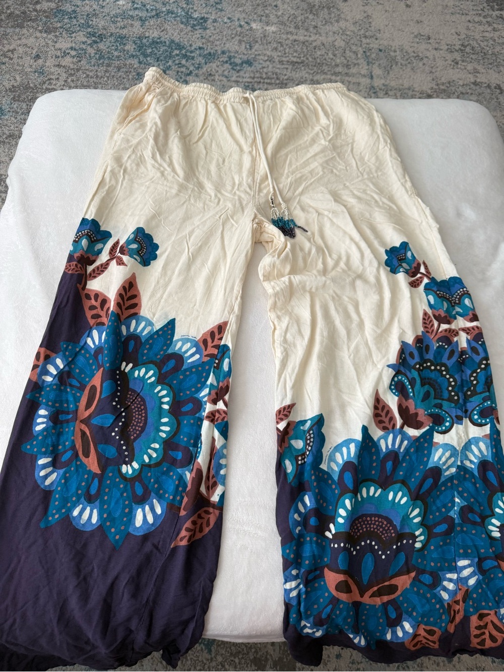 Anthropologie Farm Rio x Anthropologie Printed Pull-On Pants Large D87
